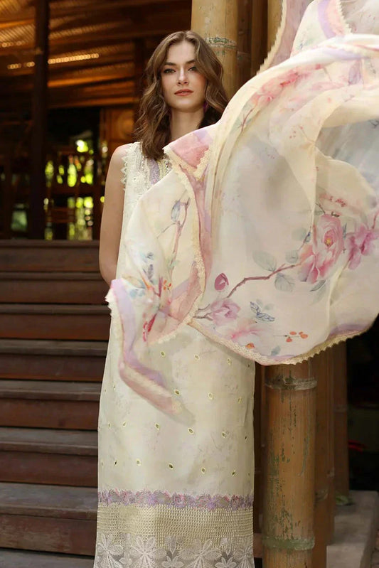 Picture of Noor by Saadia Asad - Noor Eid Luxe Printedkari Ramadan Edit - Design 9A - Unstitched - Available at Raja Sahib