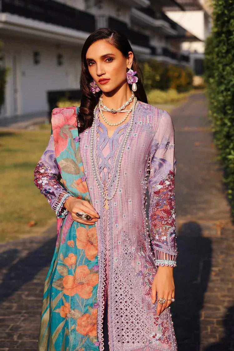 Picture of Afrozeh - Lawn Collection - D-08 Chrysa - Unstitched - Available at Raja Sahib
