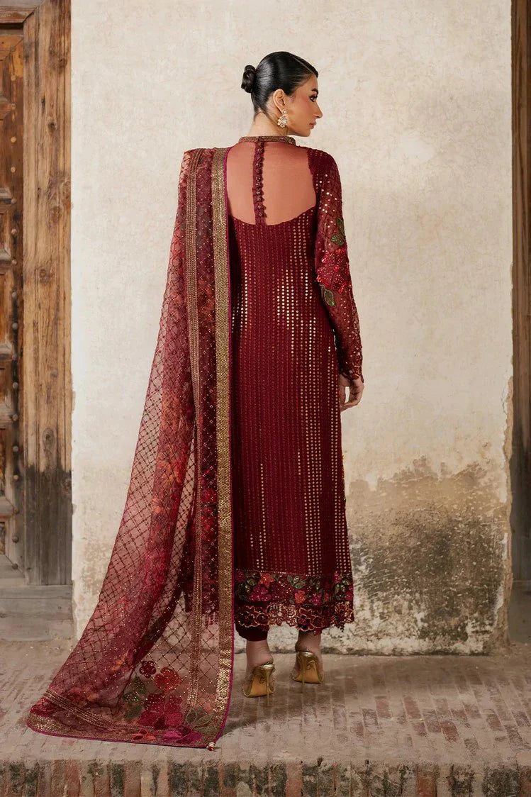 Picture of Iznik - Luxury Handwork Chiffon Collection - ILC-05 Embroidered Chiffon - Unstitched - Available at Raja Sahib