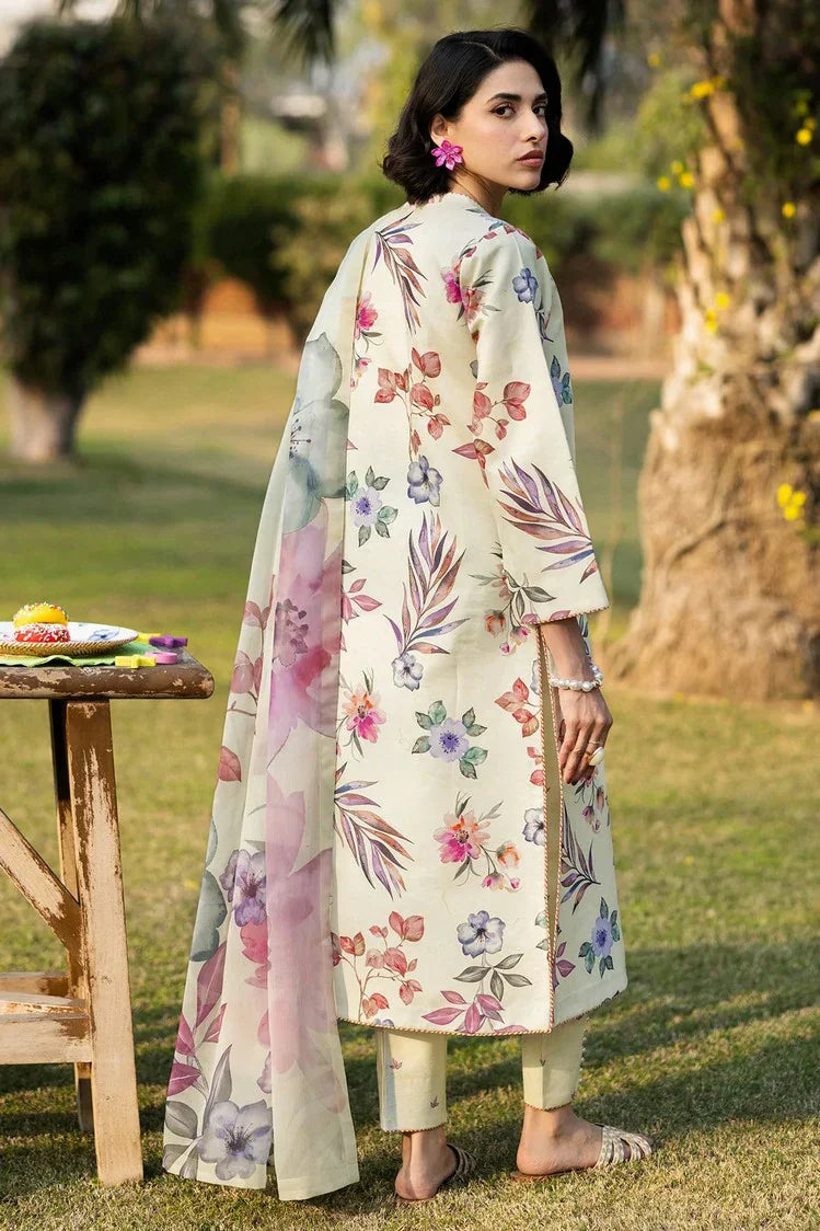 Picture of Alizeh - Sheen Printed Lawn Eid Edit Vol 3 - 03- MINDAY - Unstitched - Available at Raja Sahib