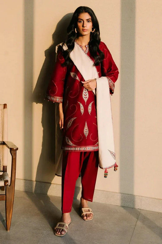 Picture of Jazmin - Online Summer Drop II - EMBROIDERED JACQUARD LAWN USE-9141 - Unstitched - Available at Raja Sahib
