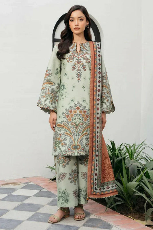 Picture of Jazmin - Online Summer Drop II - DIGITAL PRINTED LAWN USE-9176 - Unstitched - Available at Raja Sahib
