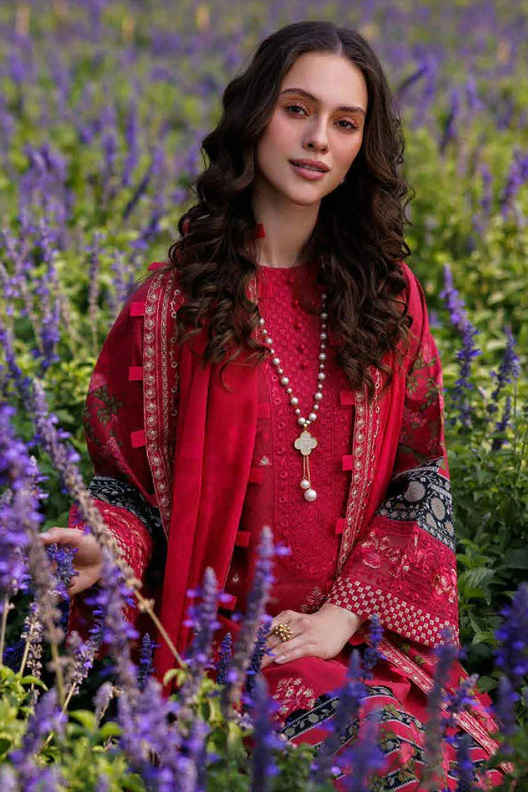 Picture of Charizma - Combination Embroidered Printed Lawn Collection Vol 1 - CC5-04 - Unstitched - Available at Raja Sahib