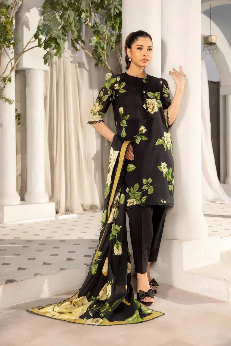 Picture of Maria B - Prints By M Basics - MB-ELHV1-07 - Unstitched - Available at Raja Sahib