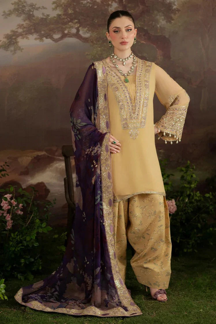 Picture of Nureh - Amaya Embroidered & Printed Chiffon Collection Vol 2 - AM-14 - Unstitched - Available at Raja Sahib
