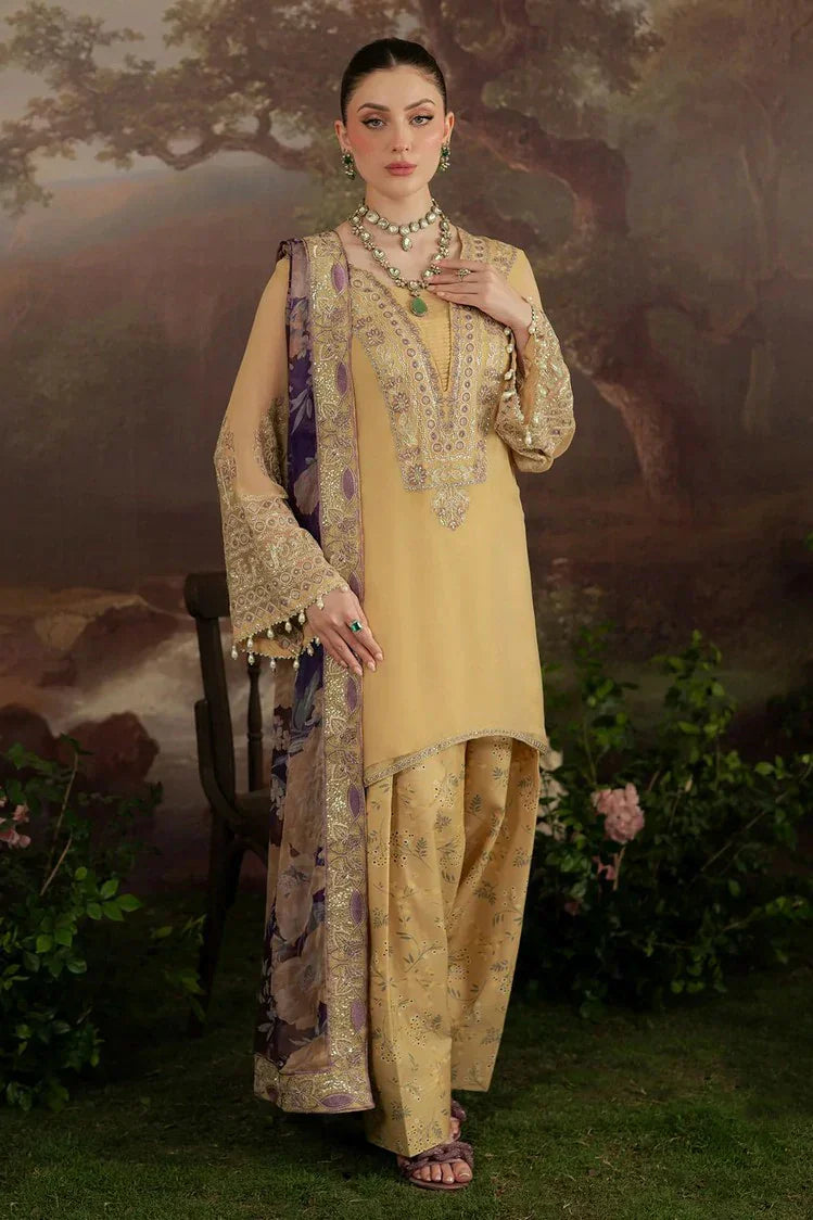 Picture of Nureh - Amaya Embroidered & Printed Chiffon Collection Vol 2 - AM-14 - Unstitched - Available at Raja Sahib