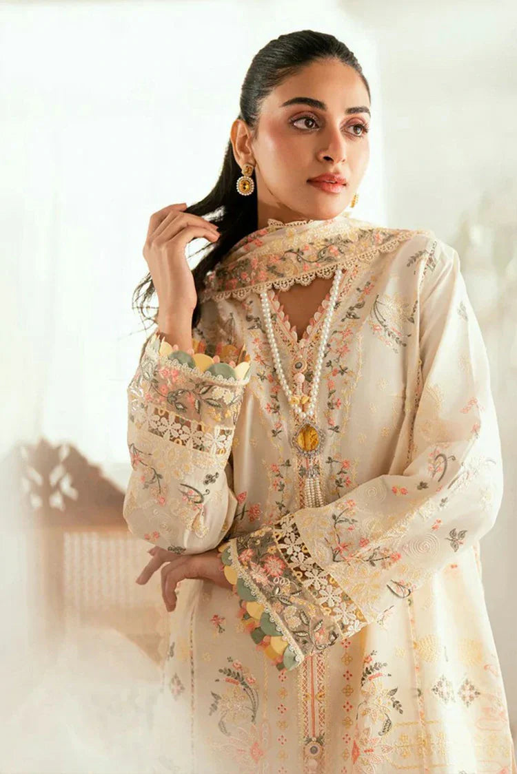 Picture of Qalamkar - Luxury Lawn Eid Edit - SB-01 Rina - Unstitched - Available at Raja Sahib