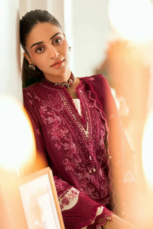 Picture of Qalamkar - Luxury Lawn Eid Edit - SB-02 Sameen - Unstitched - Available at Raja Sahib