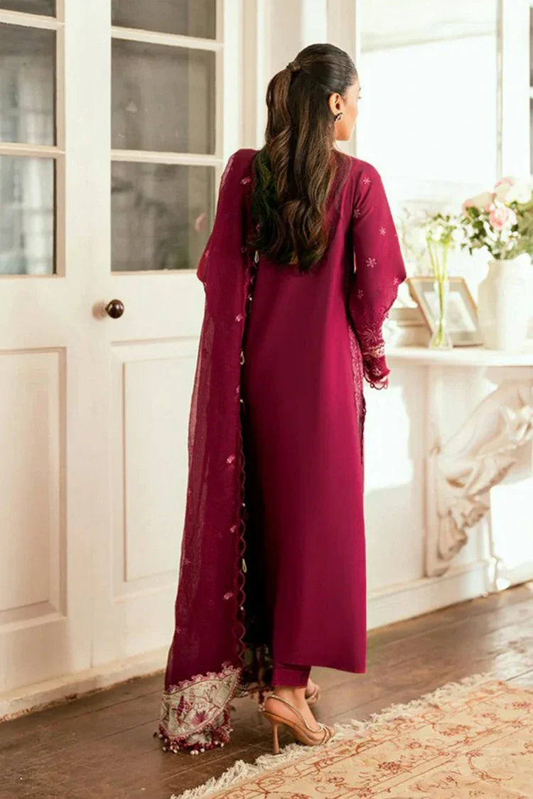 Picture of Qalamkar - Luxury Lawn Eid Edit - SB-02 Sameen - Unstitched - Available at Raja Sahib