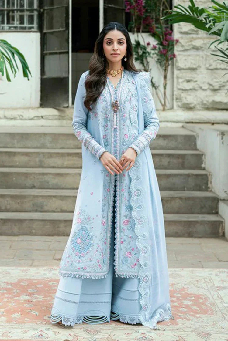 Picture of Qalamkar - Luxury Lawn Eid Edit - SB-04 Zarish - Unstitched - Available at Raja Sahib