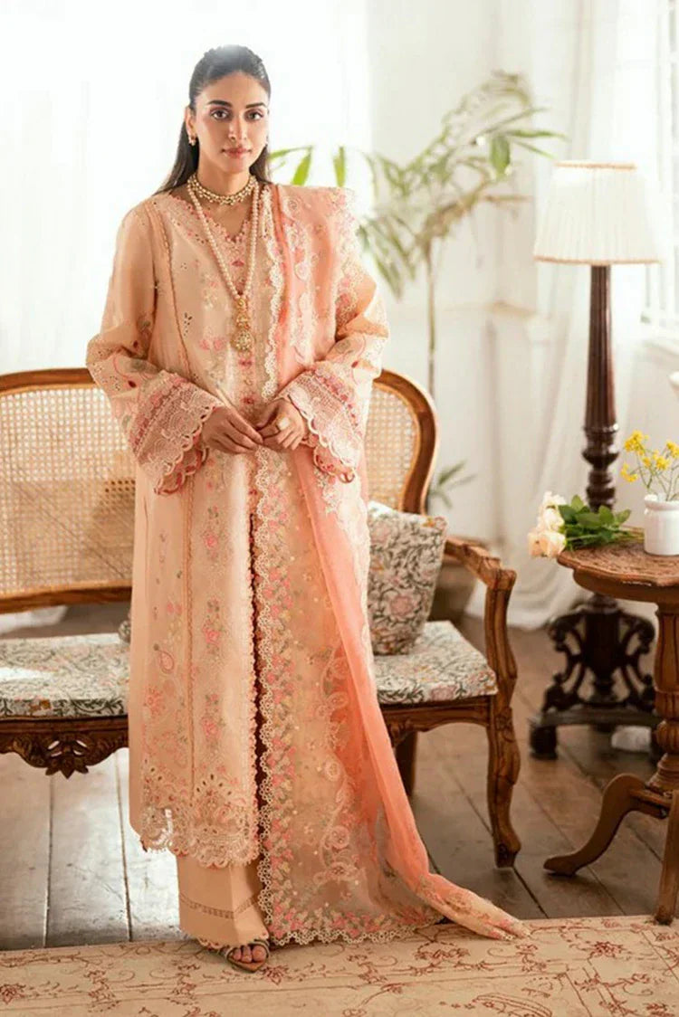 Picture of Qalamkar - Luxury Lawn Eid Edit - SB-07 Zoya - Unstitched - Available at Raja Sahib