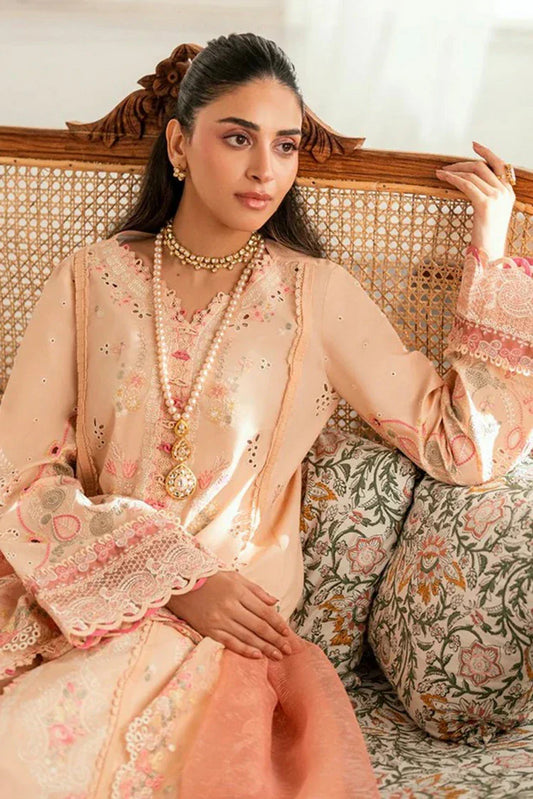 Picture of Qalamkar - Luxury Lawn Eid Edit - SB-07 Zoya - Unstitched - Available at Raja Sahib