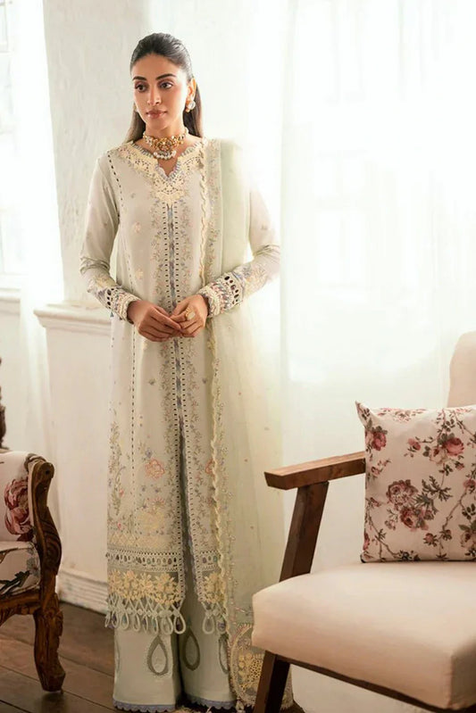 Picture of Qalamkar - Luxury Lawn Eid Edit - SB-08 Rimsha - Unstitched - Available at Raja Sahib
