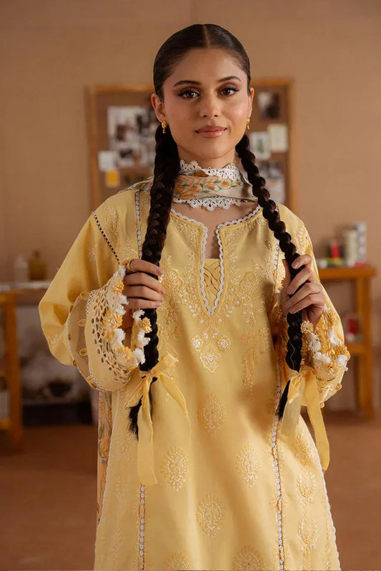 Picture of Saira Rizwan - Laanem Spring Summer Collection - SRL25-4A Leyla - Unstitched - Available at Raja Sahib