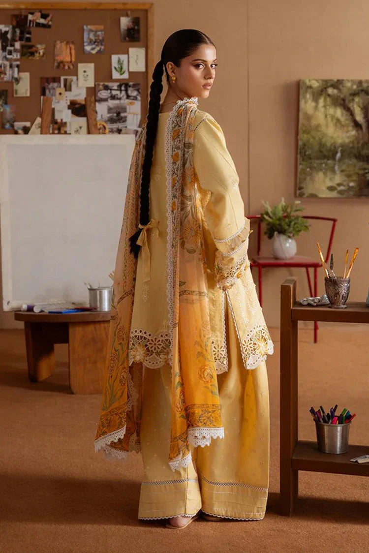 Picture of Saira Rizwan - Laanem Spring Summer Collection - SRL25-4A Leyla - Unstitched - Available at Raja Sahib