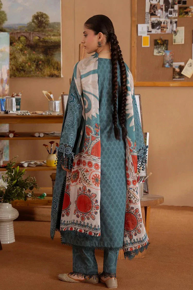 Picture of Saira Rizwan - Laanem Spring Summer Collection - SRL25-8B Seren - Unstitched - Available at Raja Sahib