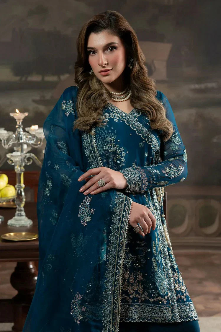 Picture of Nureh - Elanora Embellished And Embroidered Luxury Chiffon Collection Vol 1 - NEL-67 - Unstitched - Available at Raja Sahib