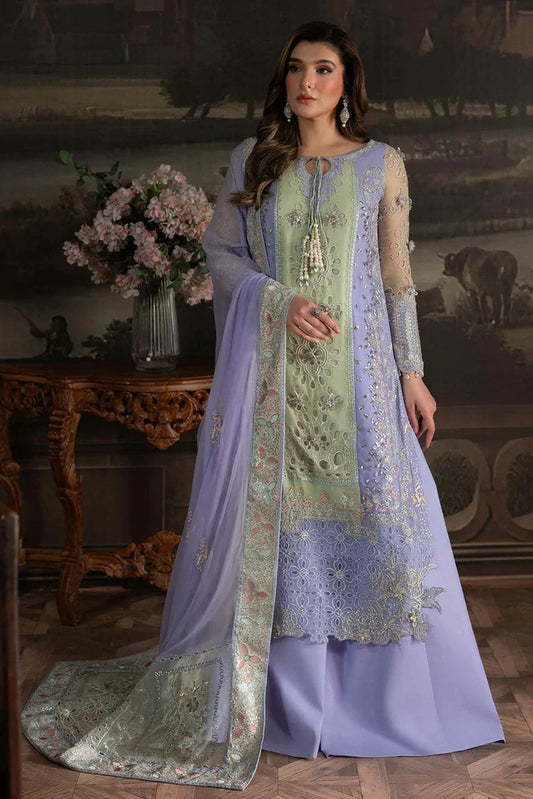 Picture of Nureh - Elanora Embellished And Embroidered Luxury Chiffon Collection Vol 1 - NEL-70 - Unstitched - Available at Raja Sahib