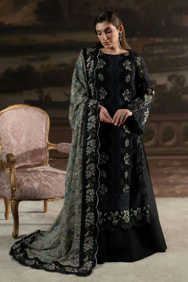 Picture of Nureh - Elanora Embellished And Embroidered Luxury Chiffon Collection Vol 1 - NEL-71 - Unstitched - Available at Raja Sahib