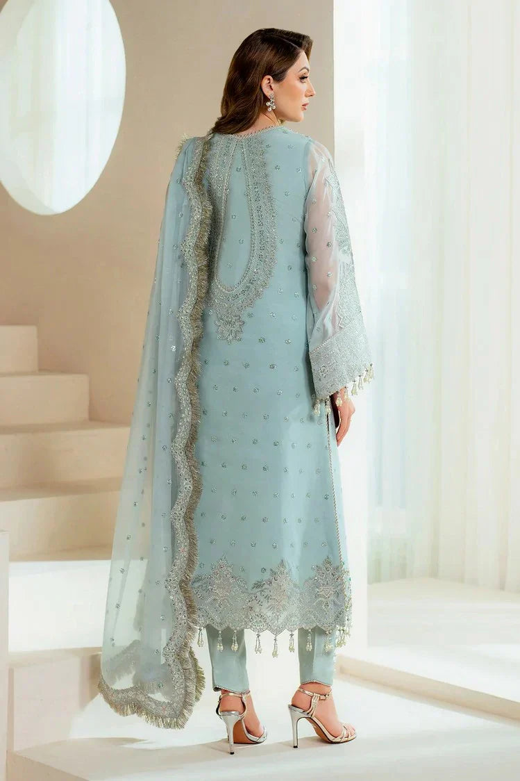 Picture of Alizeh - Aymal Luxury Festive Bamber Chiffon Collection - AF-BHM-4044-Orla - Unstitched - Available at Raja Sahib