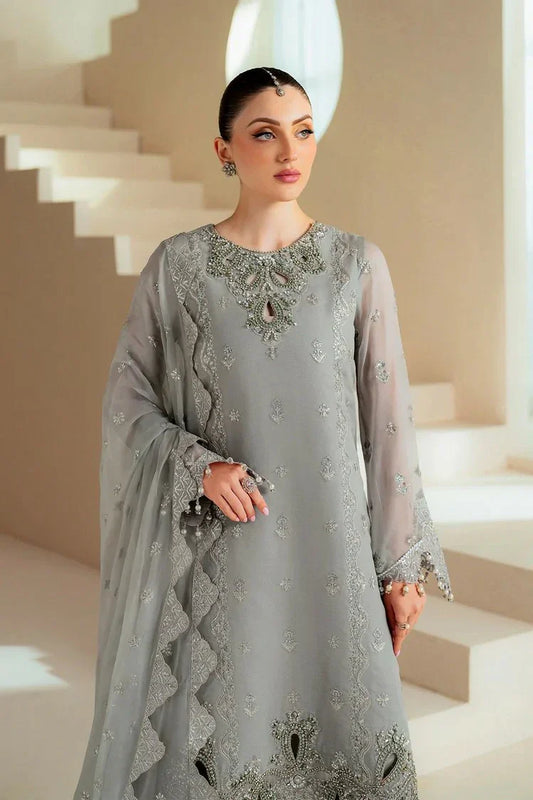 Picture of Alizeh - Aymal Luxury Festive Bamber Chiffon Collection - AF-BHM-4046-Ahvi - Unstitched - Available at Raja Sahib