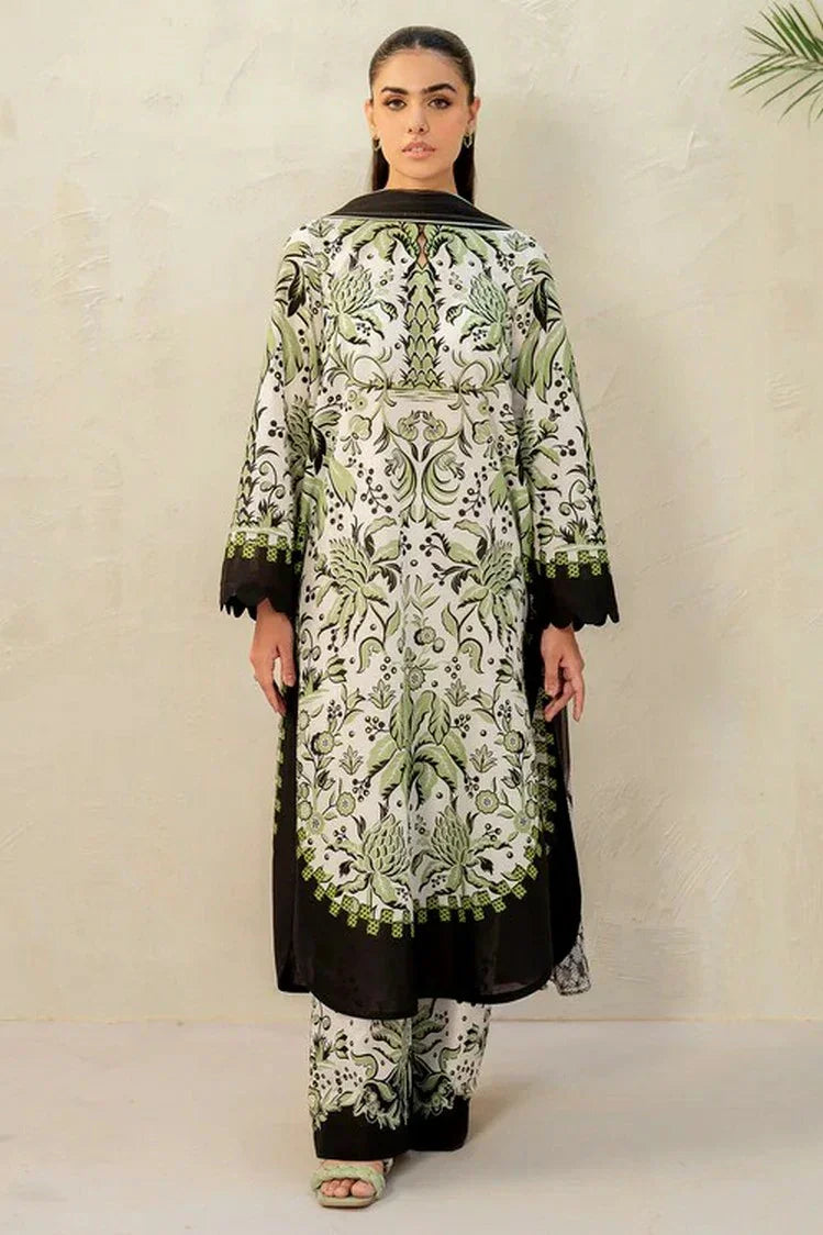 Picture of Jazmin - Summer Co Ords - DIGITAL PRINTED LAWN USE-9197 - Unstitched - Available at Raja Sahib