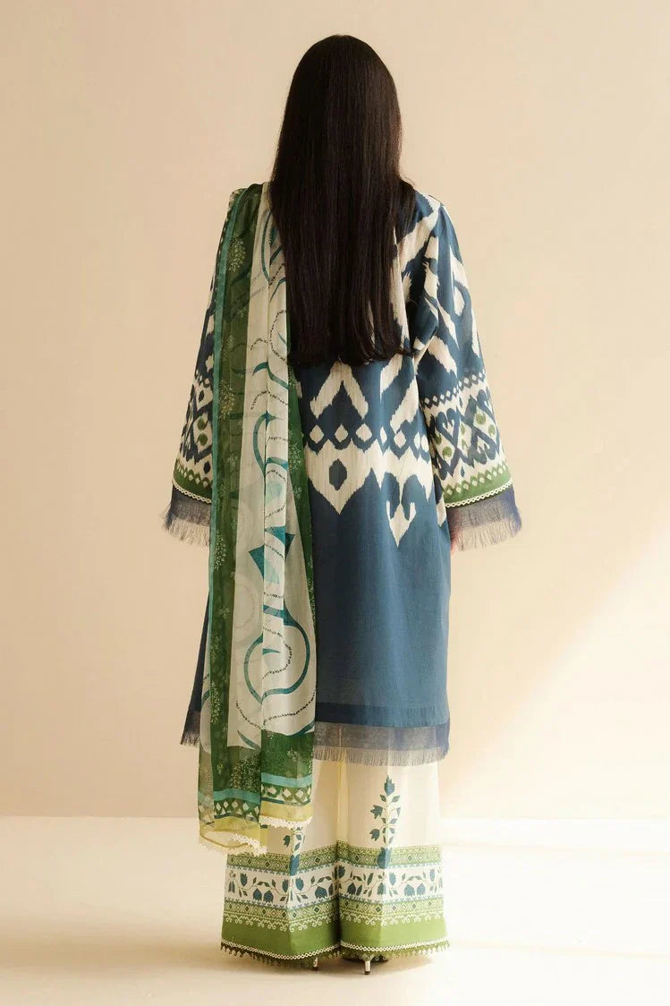 Picture of Zara Shahjahan - Coco Prints Vol 2 - SILA-6B - Unstitched - Available at Raja Sahib