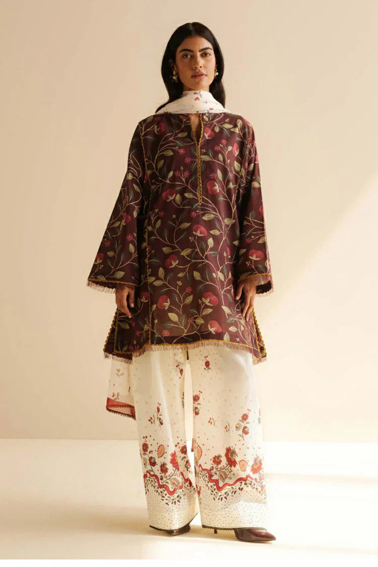 Picture of Zara Shahjahan - Coco Prints Vol 2 - REY-7A - Unstitched - Available at Raja Sahib