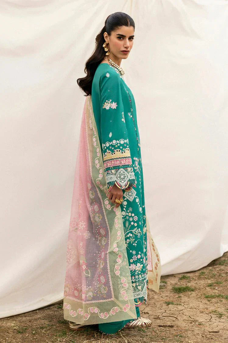 Picture of Qalamkar - Qlinekari Embroidered Summer Collection - DC-08 Elida - Unstitched - Available at Raja Sahib