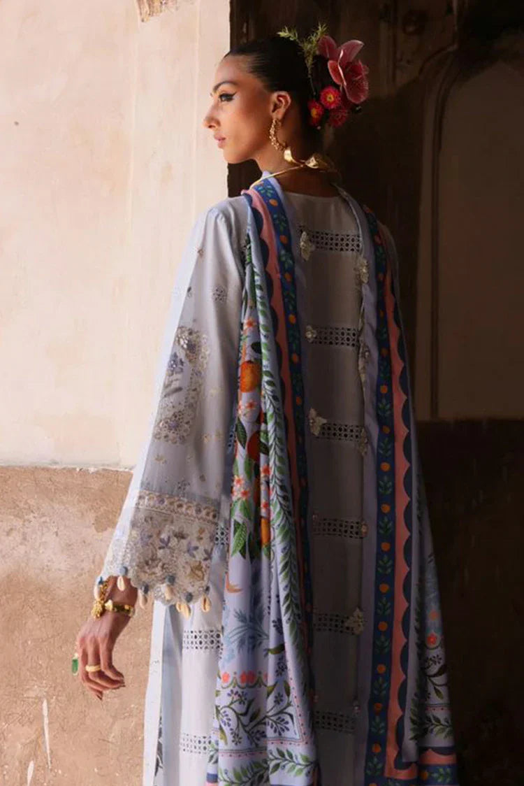 Picture of Elan - Lawn Collection - EL25-01B SERENE B - Unstitched - Available at Raja Sahib
