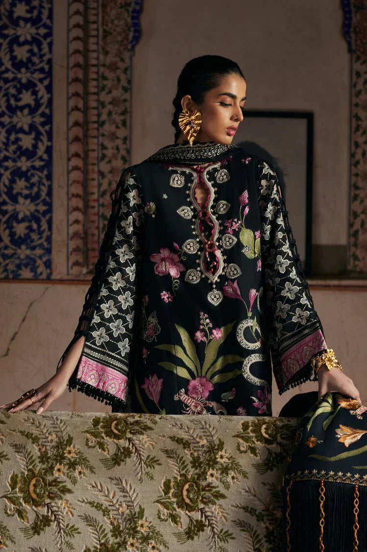 Picture of Elan - Lawn Collection - EL25-04A AZUREH A - Unstitched - Available at Raja Sahib