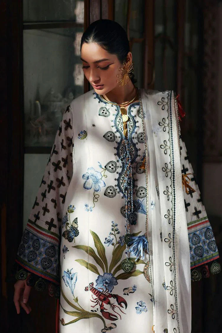 Picture of Elan - Lawn Collection - EL25-04B AZUREH B - Unstitched - Available at Raja Sahib
