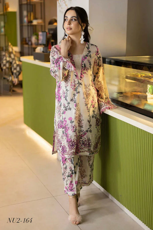 Picture of Nureh - Ballerina Embroidered Chikankari 2 Piece Collection - NU2-164 - Unstitched - Available at Raja Sahib