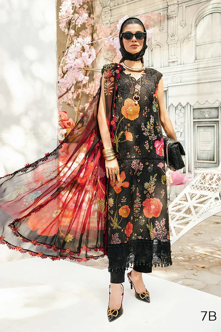 Picture of Maria B - M Prints Eid Edit Vol 2 - MPT-07B - Unstitched - Available at Raja Sahib