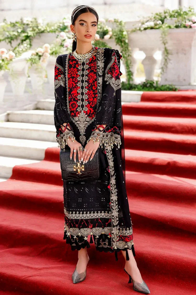 Picture of Charizma - Tabeer Premium Schiffli Lawn Collection Vol 2 - CT5-09 - Unstitched - Available at Raja Sahib