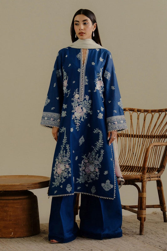 Zara Shahjahan - Coco Lawn Collection Drop 2 - LULEH-3A - Unstitched
