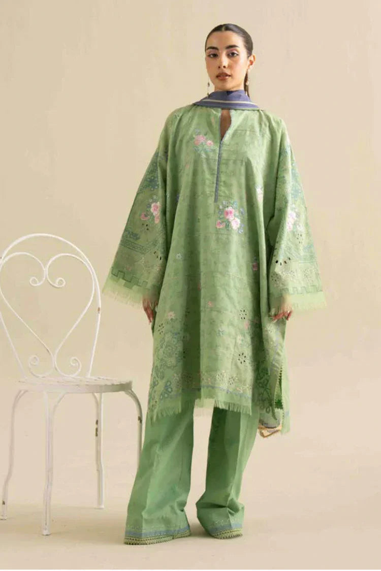 Picture of Zara Shahjahan - Coco Lawn Collection Drop 2 - SUFA-5A - Unstitched - Available at Raja Sahib