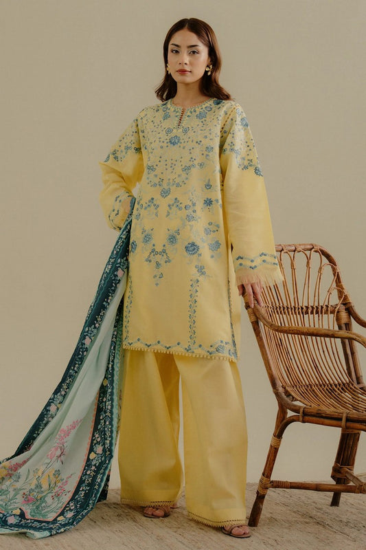 Zara Shahjahan - Coco Lawn Collection Drop 2 - VELIN-7B - Unstitched