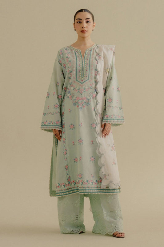 Zara Shahjahan - Coco Lawn Collection Drop 2 - ZEEST-9A - Unstitched