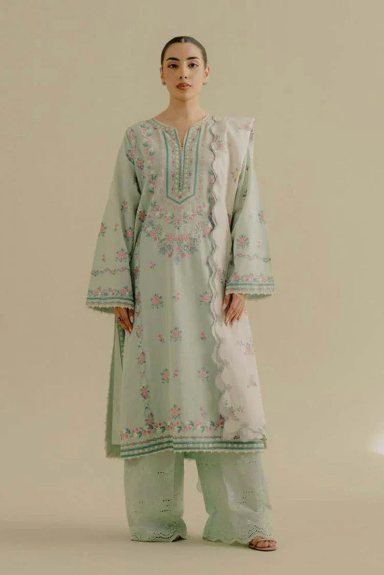 Picture of Zara Shahjahan - Coco Lawn Collection Drop 2 - ZEEST-9A - Unstitched - Available at Raja Sahib