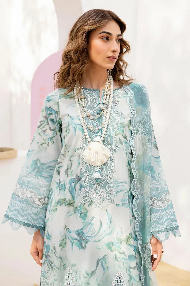 Picture of Nureh - Gardenia Embroidered Chikankari Lawn Collection Vol 4 - NSG-187 - Unstitched - Available at Raja Sahib