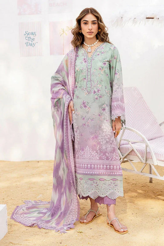 Picture of Nureh - Gardenia Embroidered Chikankari Lawn Collection Vol 4 - NSG-194 - Unstitched - Available at Raja Sahib