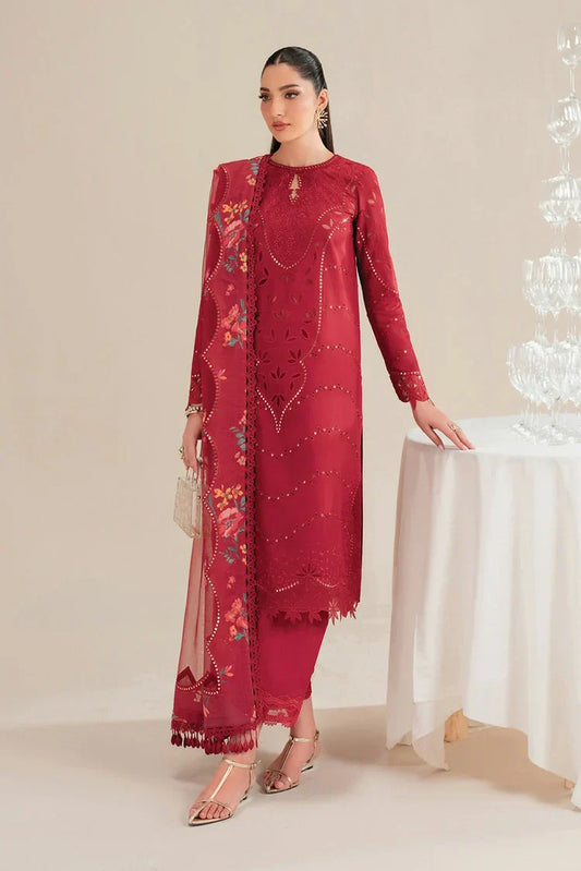 Picture of Jazmin - Iris Luxury Lawn Eid Collection - Design 03 - Unstitched - Available at Raja Sahib