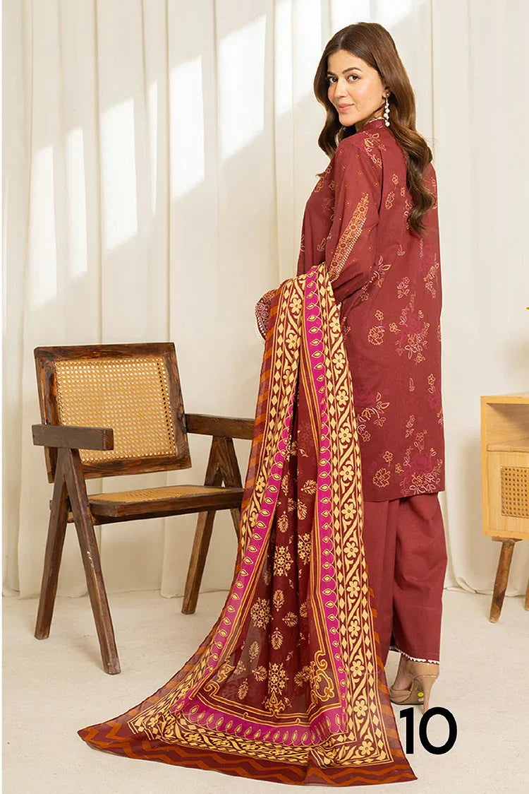 Picture of Zara Shahjahan - Sule Lawn Collection Vol 1 - Design-10 - Unstitched - Available at Raja Sahib