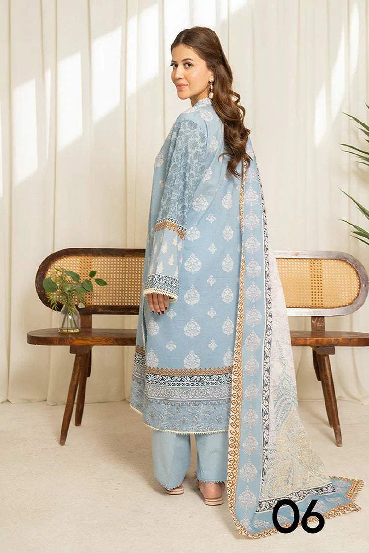 Picture of Zara Shahjahan - Sule Lawn Collection Vol 1 - Design-06 - Unstitched - Available at Raja Sahib