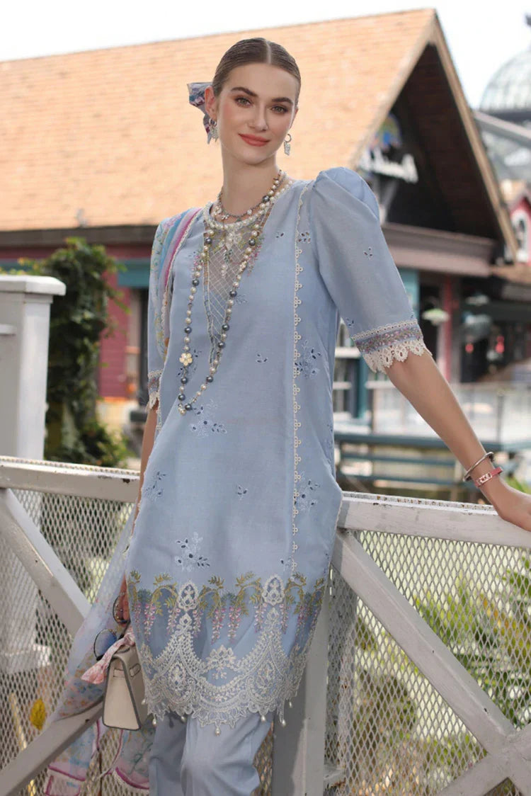 Picture of Noor by Saadia Asad - Noor Eid Luxe Chikankari Collection - Design 02 - Unstitched - Available at Raja Sahib