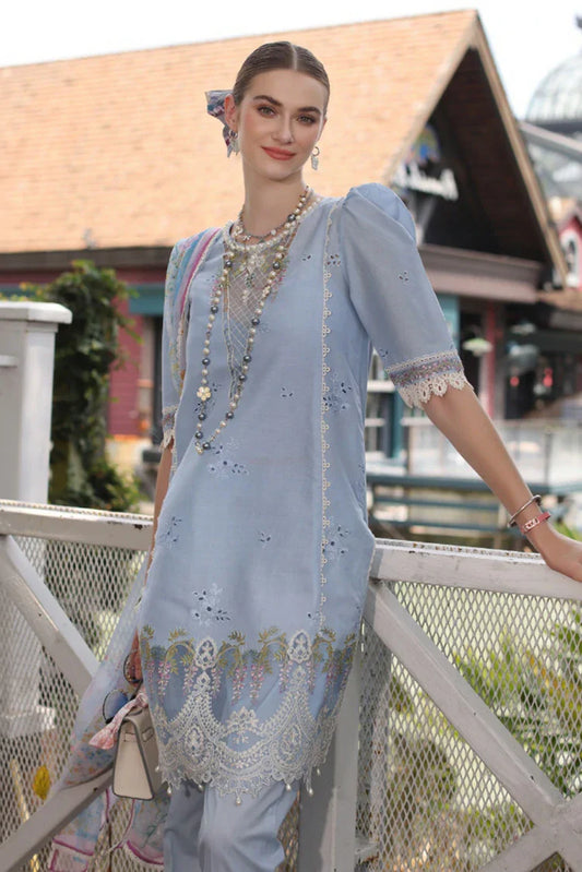 Picture of Noor by Saadia Asad - Noor Eid Luxe Chikankari Collection - Design 02 - Unstitched - Available at Raja Sahib