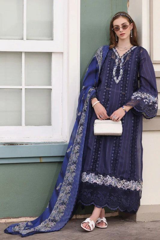 Picture of Noor by Saadia Asad - Noor Eid Luxe Chikankari Collection - Design 07 - Unstitched - Available at Raja Sahib