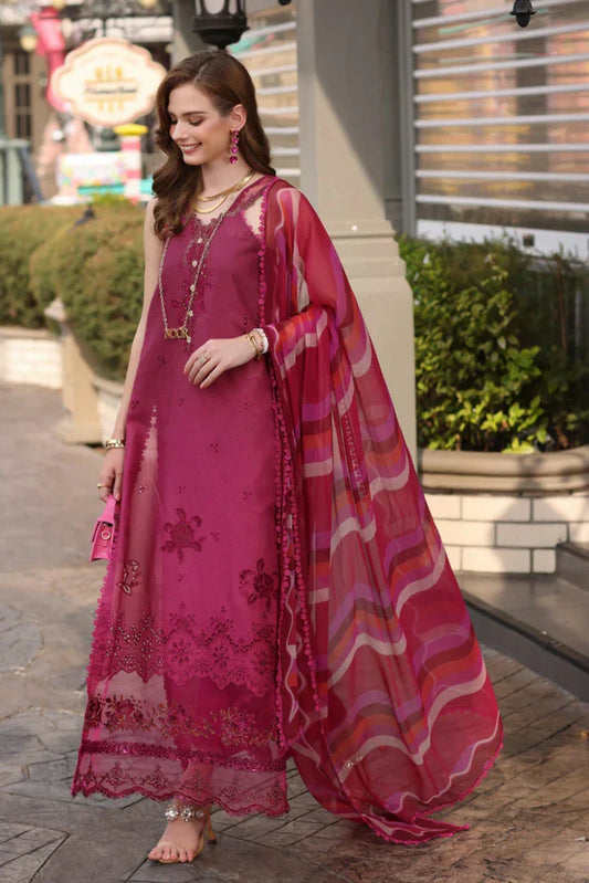 Picture of Noor by Saadia Asad - Noor Eid Luxe Chikankari Collection - Design 09 - Unstitched - Available at Raja Sahib