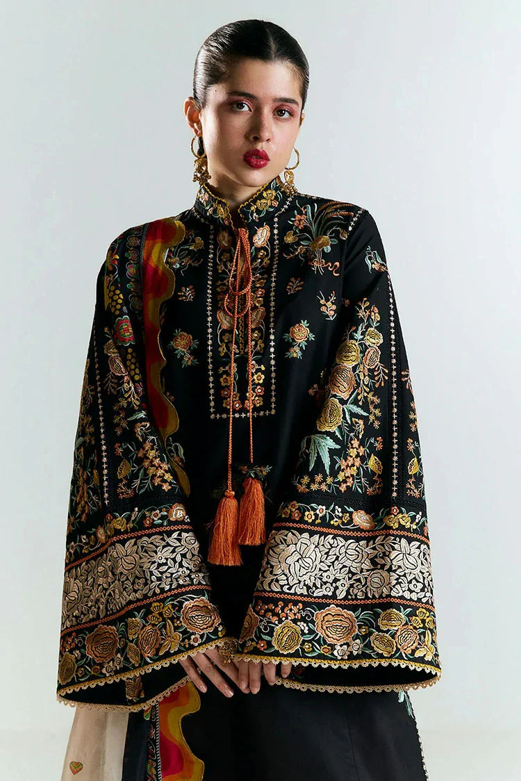 Picture of Hussain Rehar - Jugnu Spring Summer Edit 2 - 01 Gulbar - Unstitched - Available at Raja Sahib